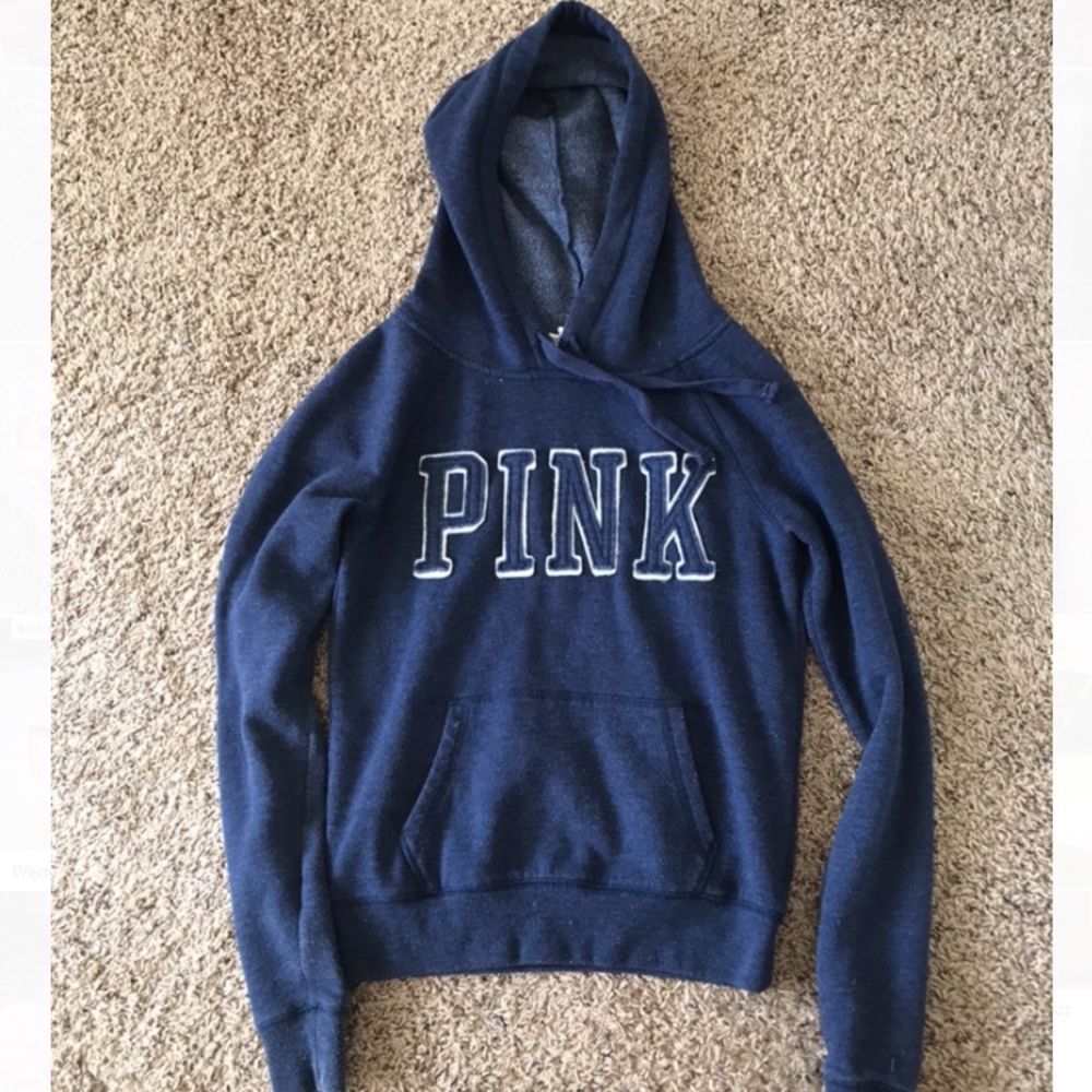 Navy PINK hoodie